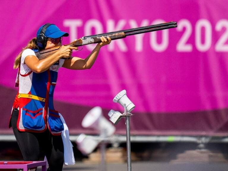 Francisca Crovetto quedó en el penúltimo puesto del Tiro Skeet olímpico