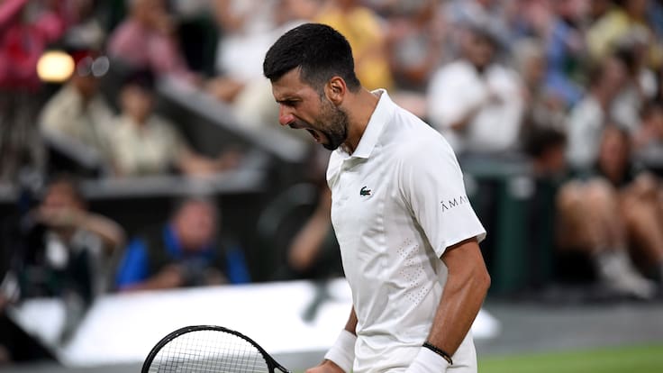 Djokovic sobrevive a los cuartos de final más largos en la historia de Wimbledon para continuar soñando con su Grand Slam 25