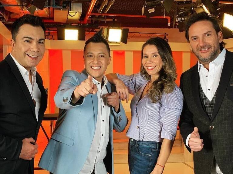 "Me late". Cecilia Gutiérrez, Huevo Fuenzalida, Sergio Rojas y Luis Sandoval