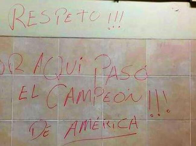 Mensaje de Chile en Estadio Nacional de Lima