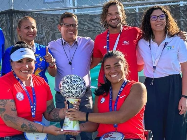 Chile logra la clasificación al Mundial Femenino de tenis paralímpico