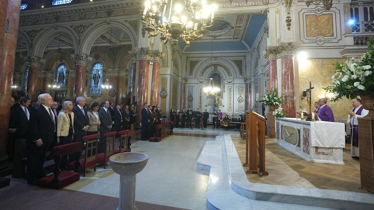 Misa por los 35 años del asesinato a Jaime Guzmán