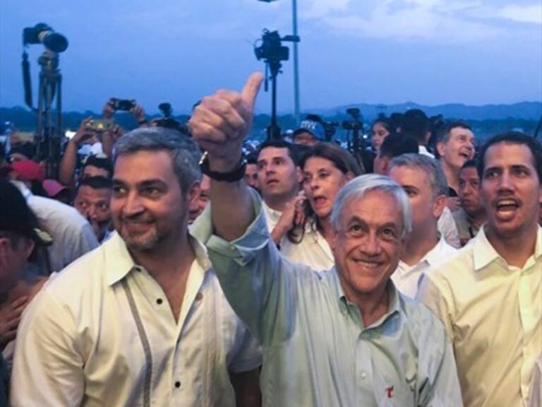 Sebastián Piñera: «No hay nada más perverso y cruel que un régimen que niega la ayuda humanitaria»