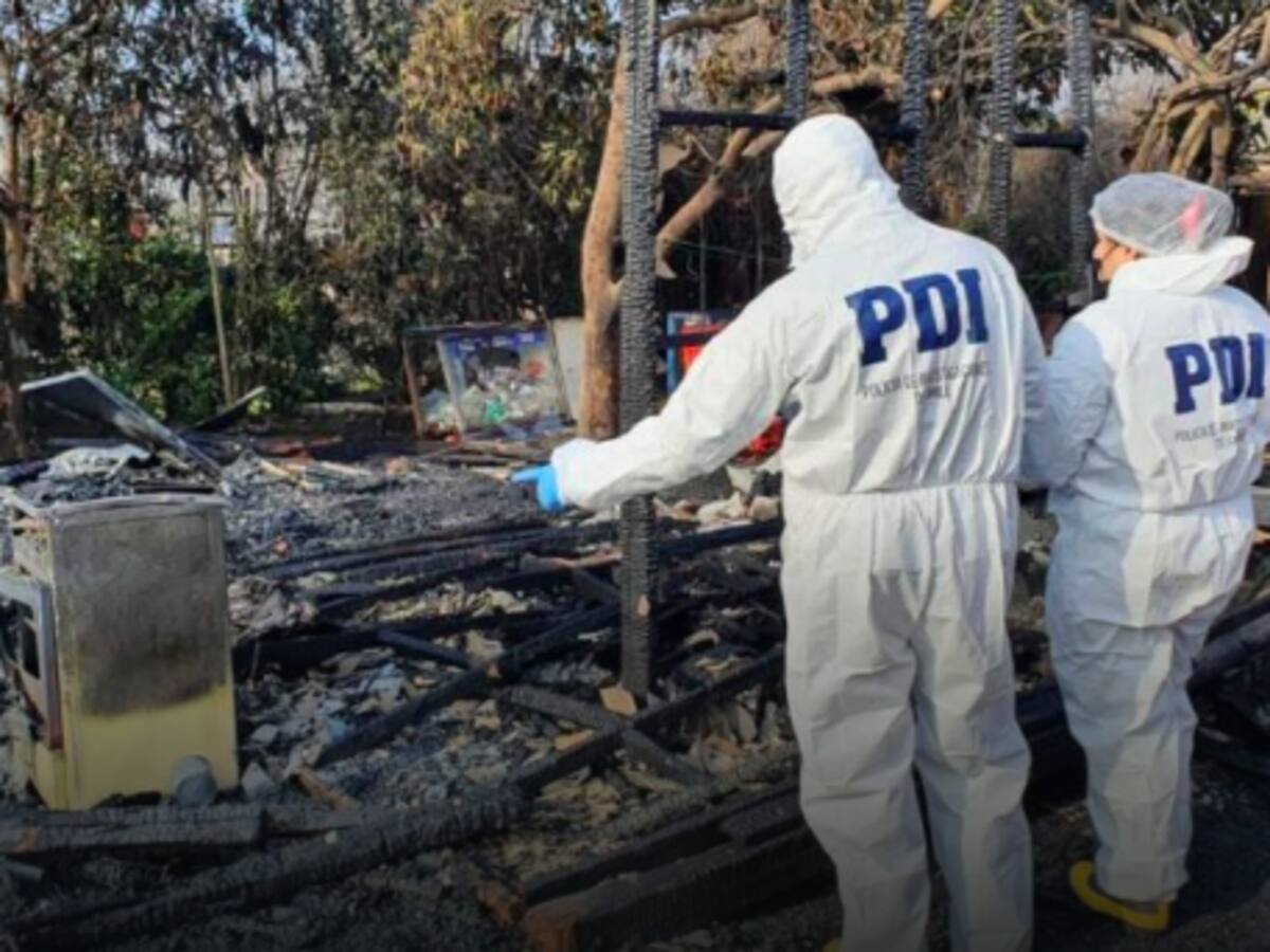Investigan la muerte de un hombre en incendio ocurrido en Doñihue