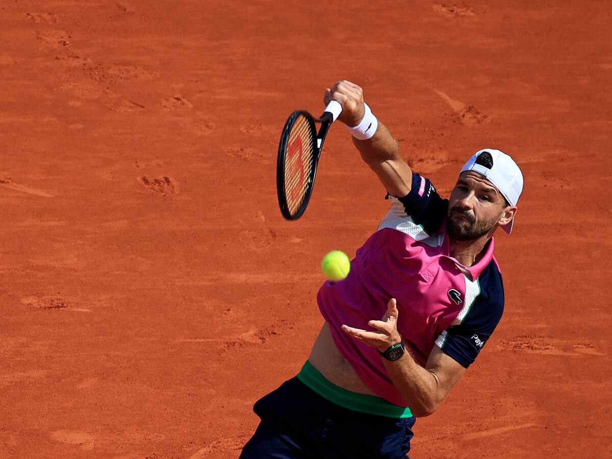 Grigor Dimitrov recibe una paliza histórica en el Masters 1000 de Montecarlo
