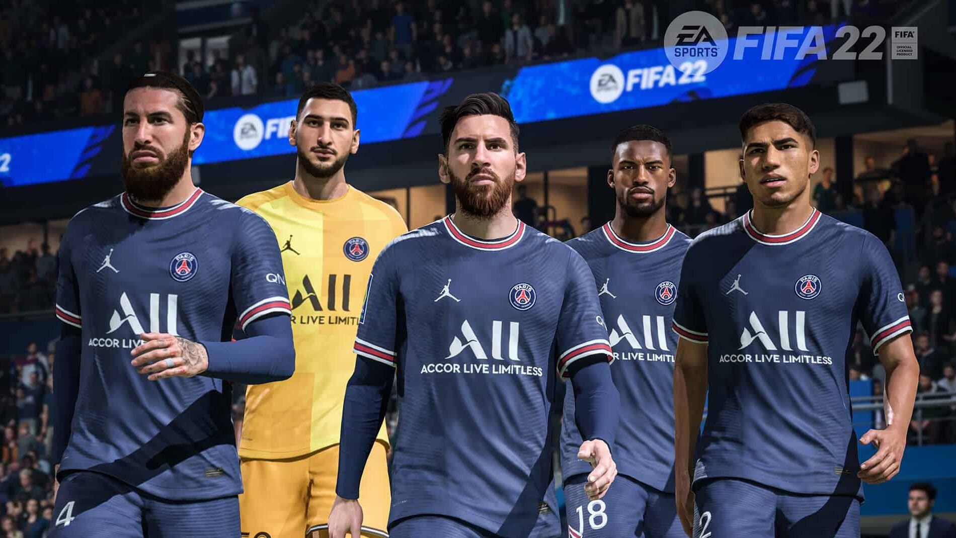 PSG en FIFA 22.