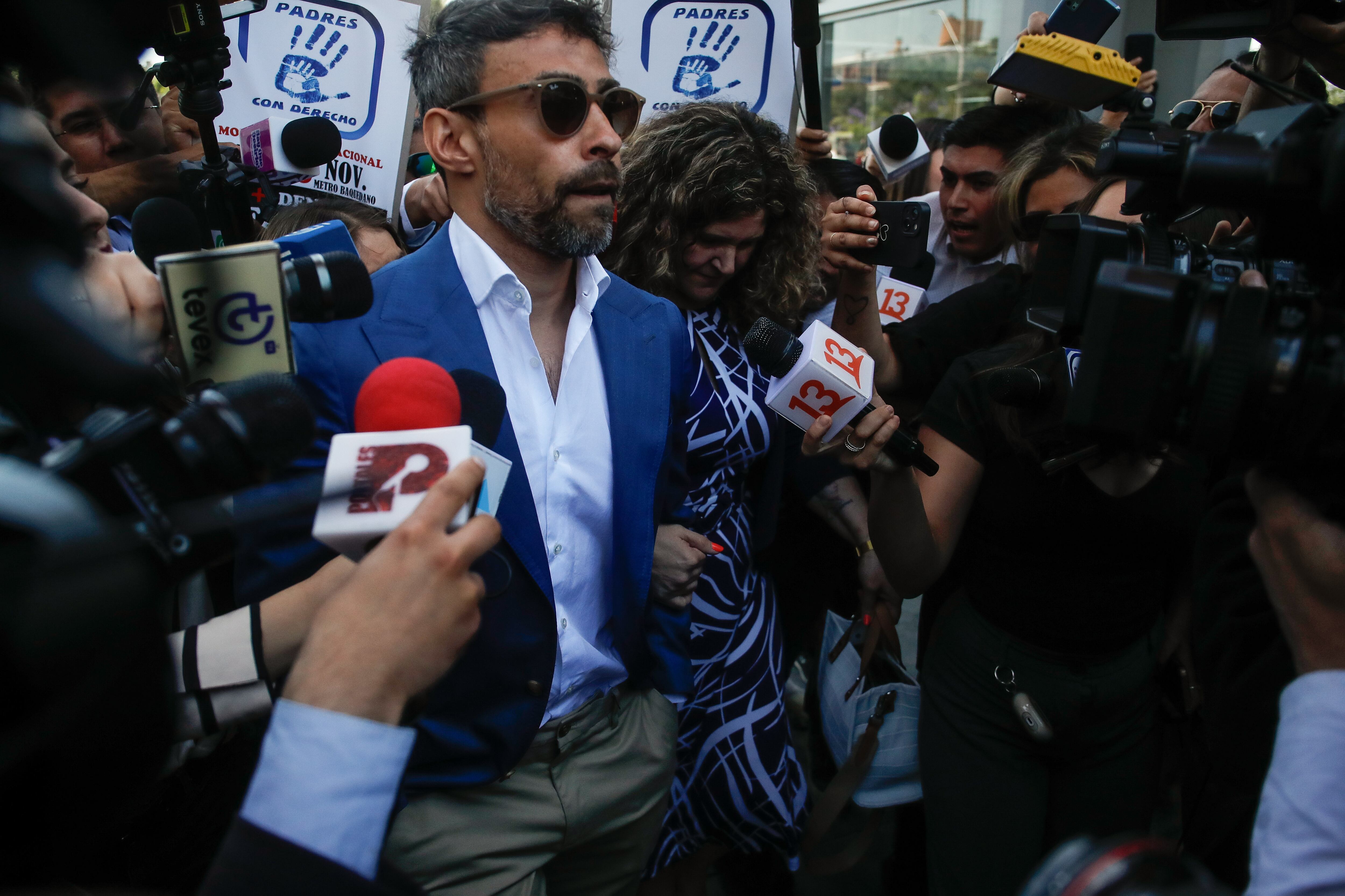 Agencia UNO | Llegada de Jorge Valdivia al Centro de Justicia por su tercera jornada de formalización