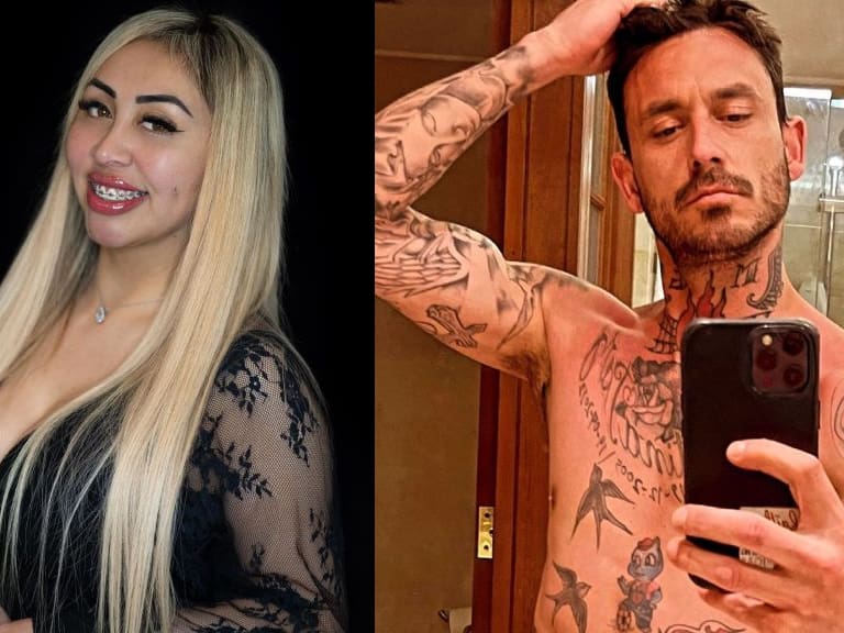 Naya Fácil niega que estuvo con Pinilla y revela que lo confundió con un exdelantero de Colo Colo