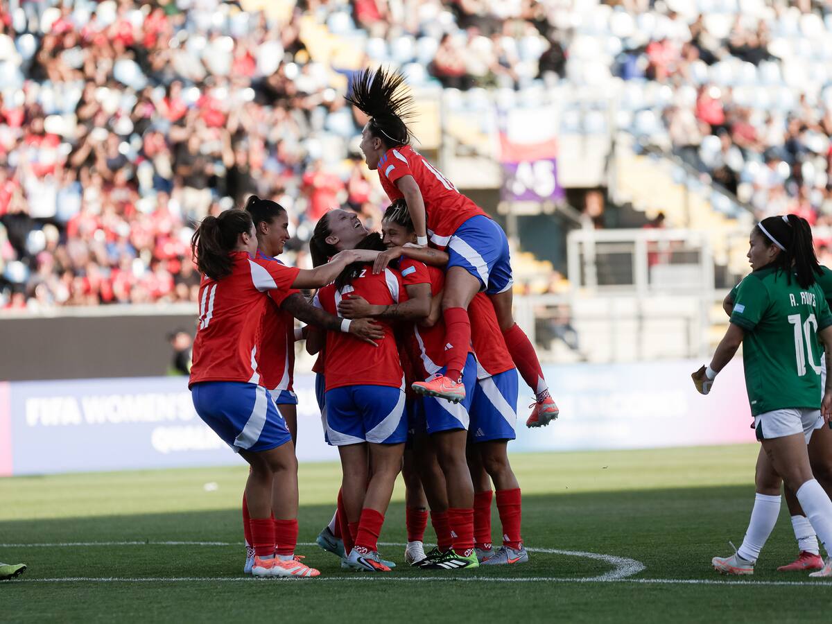 Un paseo en Rancagua: Chile arrasa a Bolivia y logra su primer triunfo en la Liga de Naciones Femenina