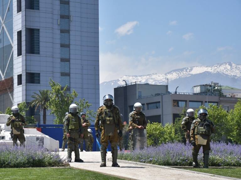 Así está Plaza Baquedano, hoy 18 de octubre: ¿hay manifestaciones y protestas por el aniversario del estallido social?