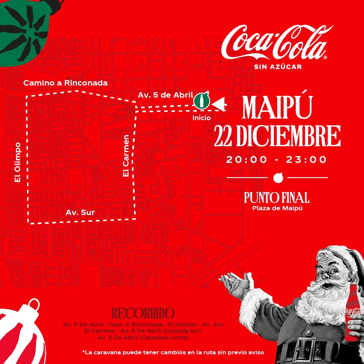 Caravana Navideña Coca-Cola 2023