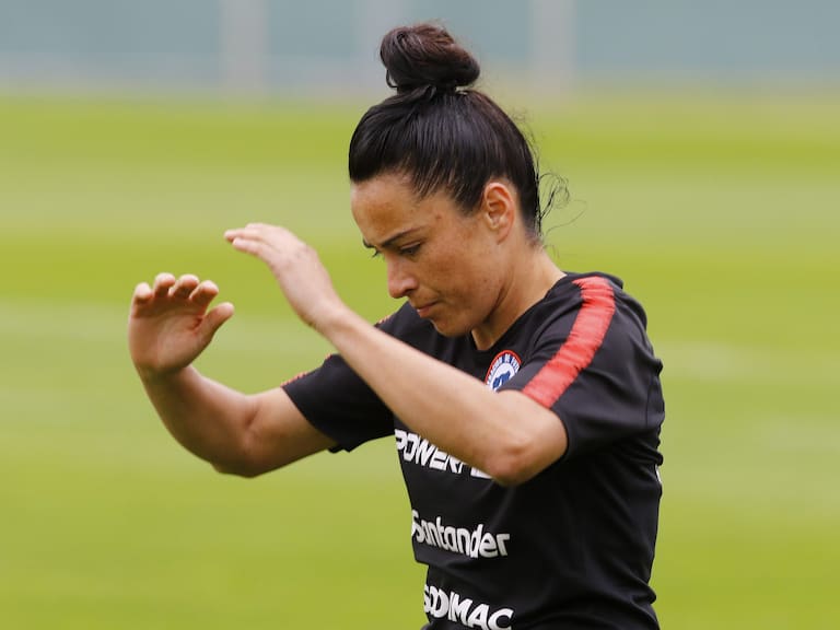 María José Rojas saludó a la U en su aniversario 94 recordando sus inicios en el fútbol con la camiseta azul