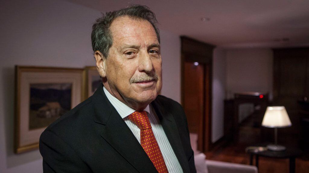 BUENOS AIRES, ARGENTINA - DECEMBER 11: Argentine banker and businessman, CEO of Argentina's Macro Bank, Jorge Brito poses during an exclusive portrait session at his office on December 11, 2015 in Buenos Aires, Argentina. (Photo by Ricardo Ceppi/Getty Images)