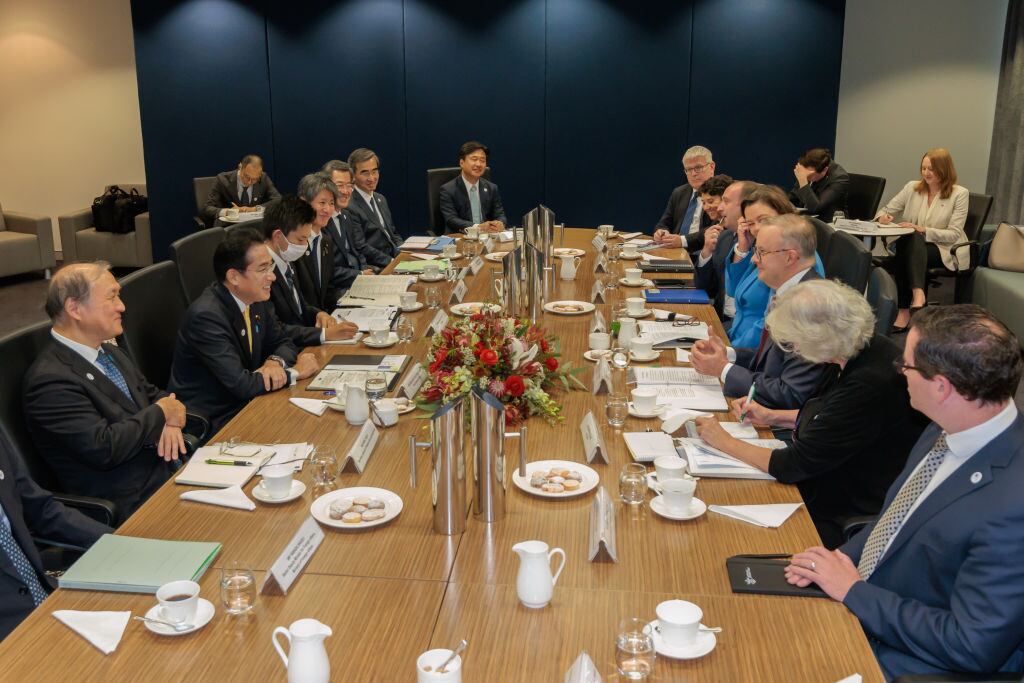 Los gobernantes de Australia y Japón reunidos para un nuevo pacto
