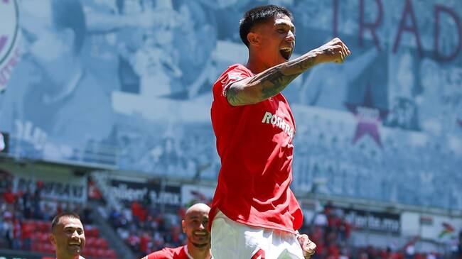 En racha: Valber Huerta anota por segunda semana seguida en una nueva victoria del Toluca