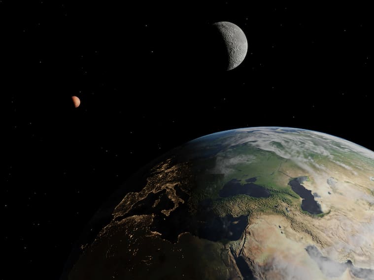 Este será el día en que Marte podrá ser visto junto a la Luna (sin la necesidad de usar binoculares)