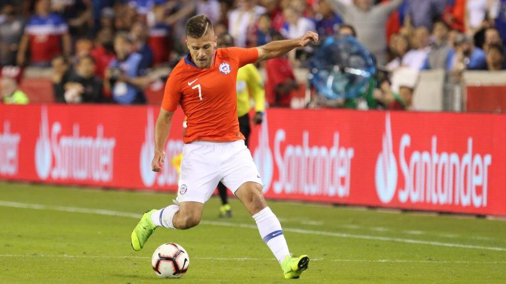 26 de Marzo del 2019/HOUSTONDiego Rubio, durante el partido amistoso entre las Selecciones de EEUU vs CHILE en el Estadio Bbbva de Houston, previo a la Copa America 2019.
FOTO: RODRIGO SAENZ /AGENCIAUNO