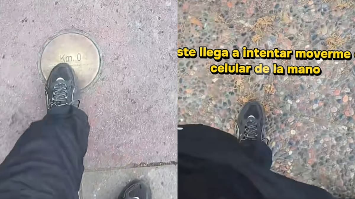 Tiktoker chileno es expulsado y amenazado en Plaza de Armas por ciudadanos extranjeros