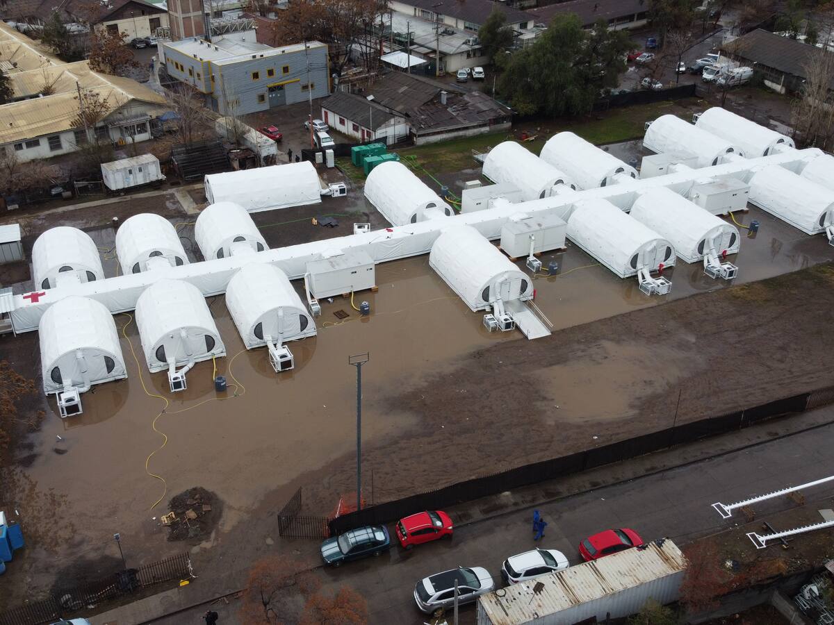 Servicio de Salud Metropolitano Sur descartó inundación en hospital modular del Barros Luco