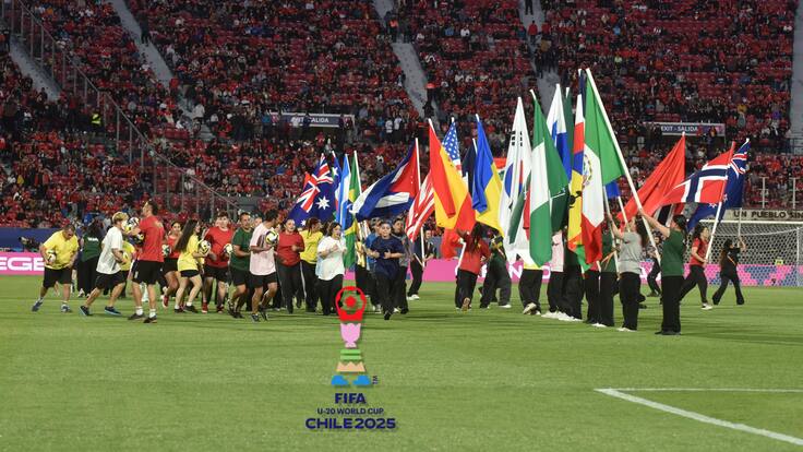 Mundial Sub 20 de Chile: Ceremonia inaugural queda bajo la lupa por licitación a última hora y un show que no convenció