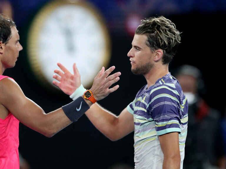 Nadal venció a Thiem a estadio lleno en la previa del Australian Open