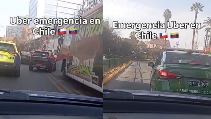 Conductor de Uber se vuelve viral tras ayudar a mujer en trabajo de parto: pidió apoyo a Carabineros