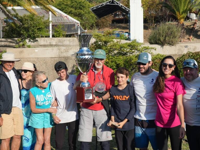 La embarcación Magic Marine al mando de Pablo Gallyas resultó vencedora del Nacional de Melges 24
