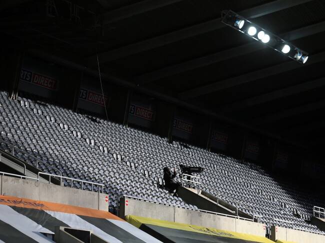El estadio de Newcastle United sin sus seguidores