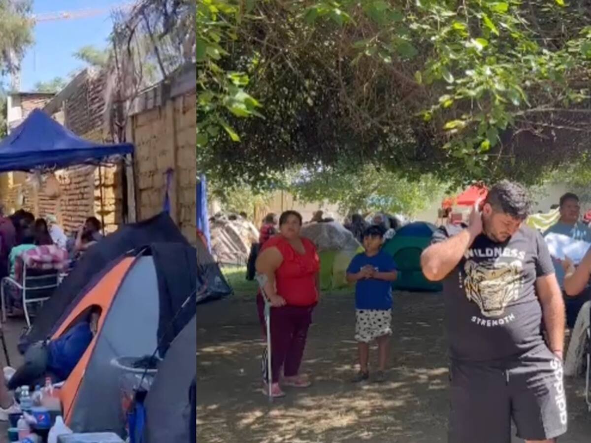 Se esperan 10 mil asistentes en Gruta de Lourdes: personas acampan a la espera de evento de Leda Bergonzi, “sanadora de Rosario”