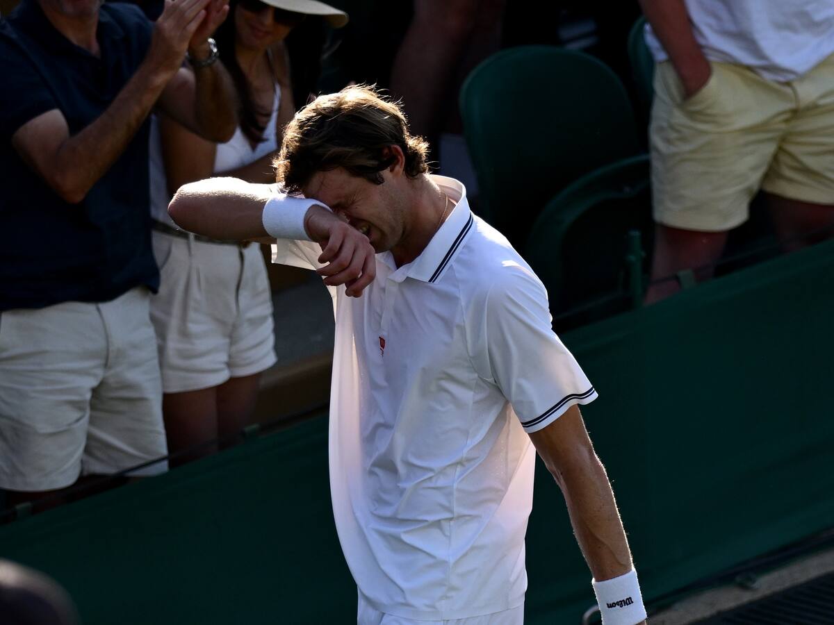 Nicolás Jarry tras quedar eliminado de Wimbledon: “Me voy con amargura, pero tranquilo por las dos semanas”