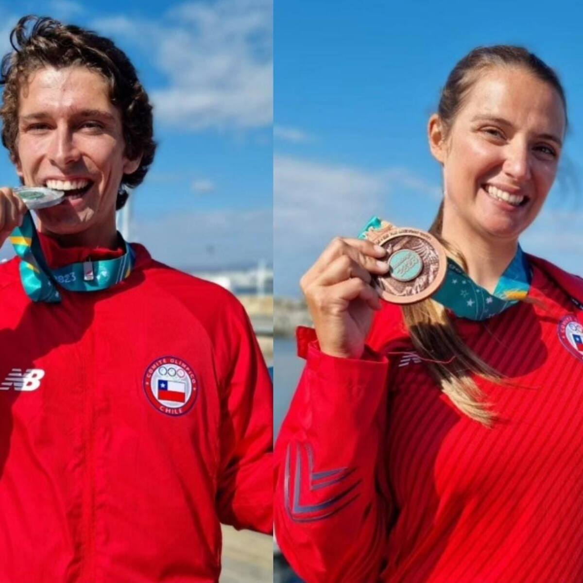 Clemente Seguel y María José Poncell representarán a Chile en la vela de los Juegos Olímpicos de París 2024