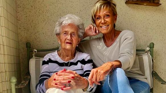 Raquel Argandoña confirmó la muerte de su madre