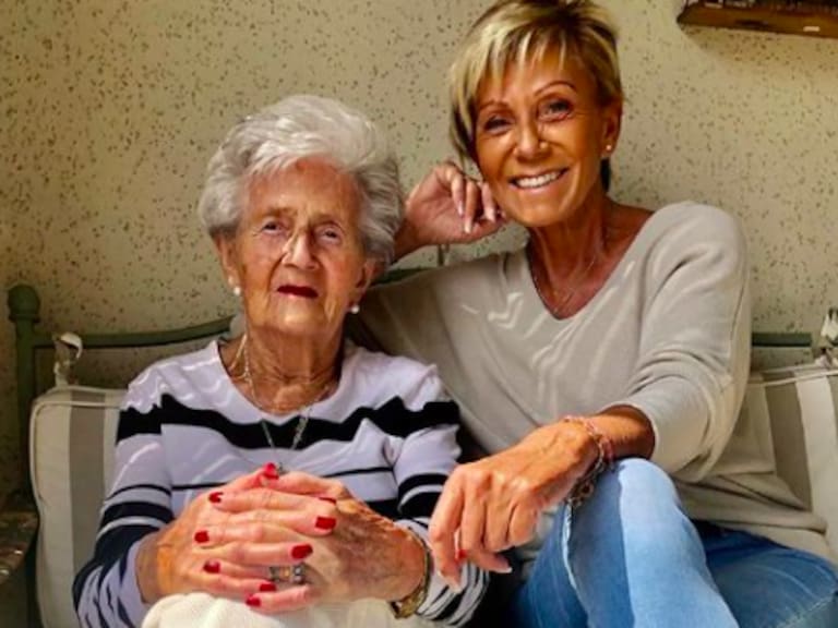 Raquel Argandoña confirmó la muerte de su madre