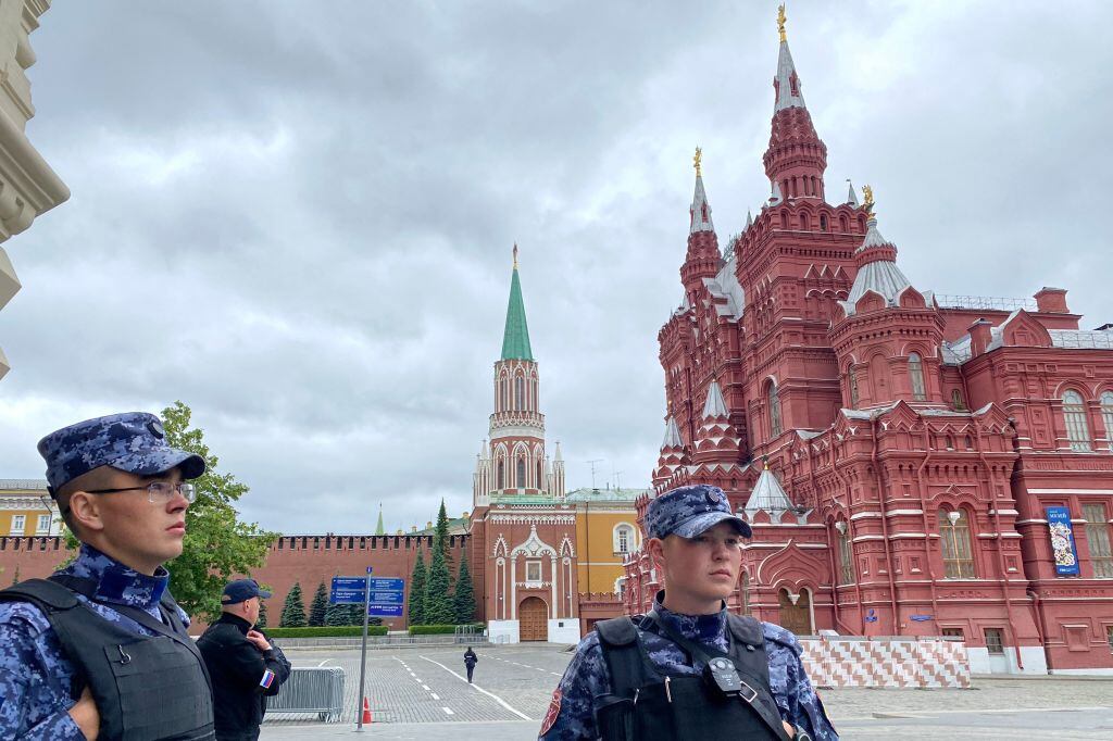 Gobierno de Rusia aumenta la seguridad en Moscú y el Kremlin