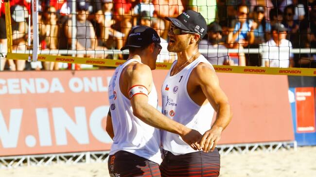 Marco y Esteban Grimalt ganan su segunda fecha del año en el Circuito Sudamericano de Voleibol Playa
