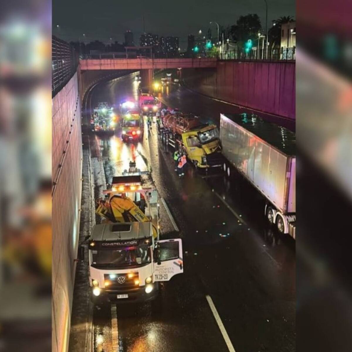 Grave accidente de tránsito en autopista General Velásquez deja 6 lesionados: reportan importante congestión