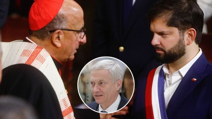 Tensión previo al cambio de mando: Presidente Boric responde a Chomalí tras quiebre con Kast en La Moneda