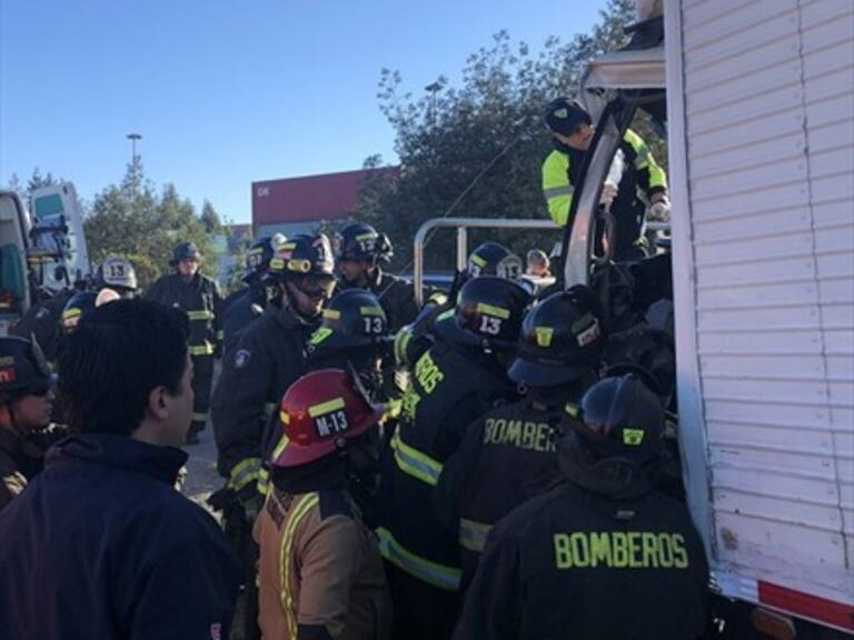 Colisión múltiple en Ruta 68 provoca alta congestión vehicular en dirección a Valparaíso