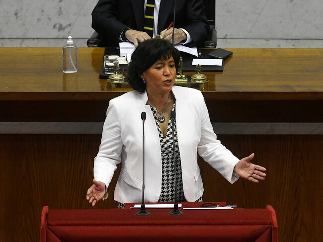 Yasna Provoste defendió iniciativas del Senado en Cuenta Pública