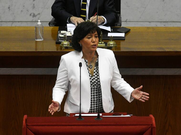 Yasna Provoste defendió iniciativas del Senado en Cuenta Pública