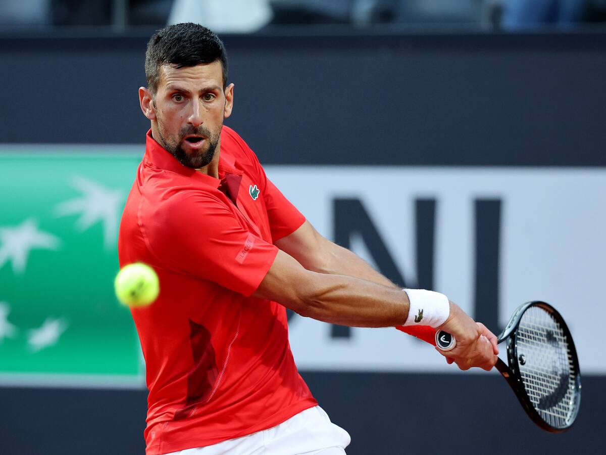 Novak Djokovic gana en su debut y enfrentará a Alejandro Tabilo en el Masters 1000 de Roma