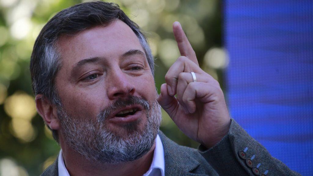 4 de octubre de 2021/SantiagoEl candidato a la Presidencia Sebastian Sichel participa en la presentación de los candidatos de Renovacion Nacional
En la foto Sebastian Sichel
FOTO KARIN POZO/AGENCIA UNO