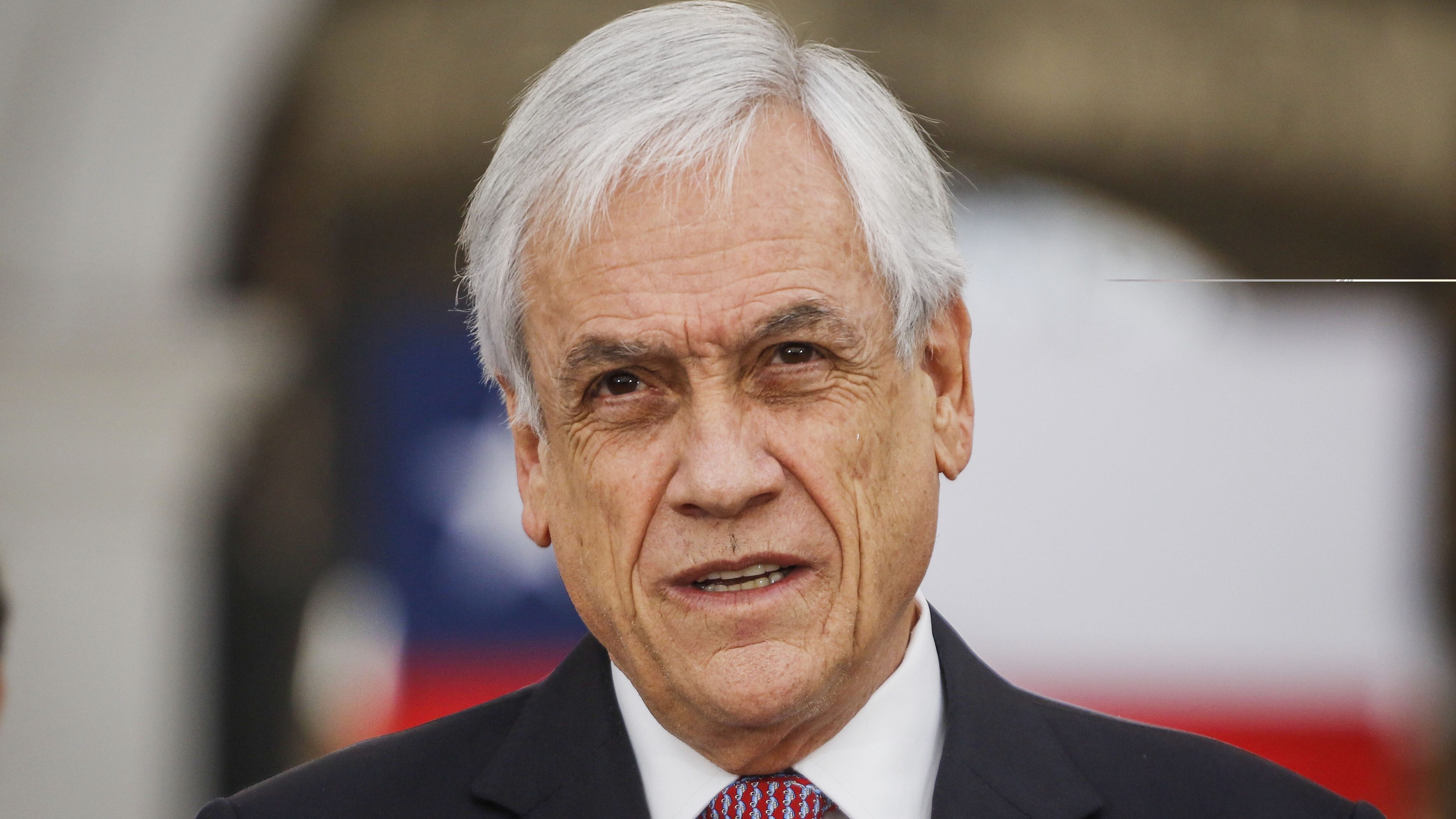 7 de mayo del 2020/SANTIAGOEl Presidente de la Republica, Sebastian Piñera, realiza un punto de prensa en el patio de Los Naranjos, junto con los alcaldes, tras reunirse con ellos.
FOTO: SEBASTIAN BELTRAN GAETE/AGENCIAUNO