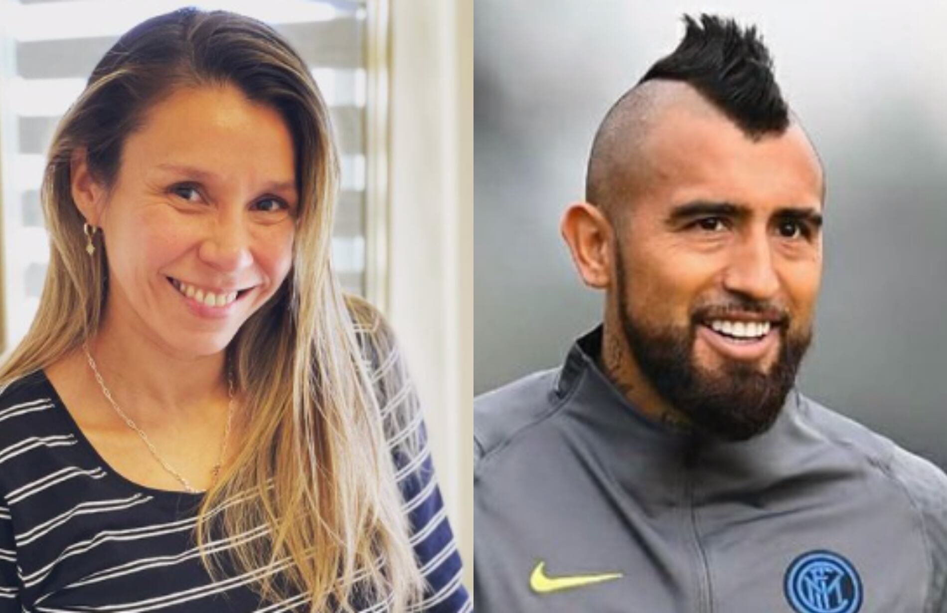 Instagram Arturo Vidal/ Cecilia Gutierrez