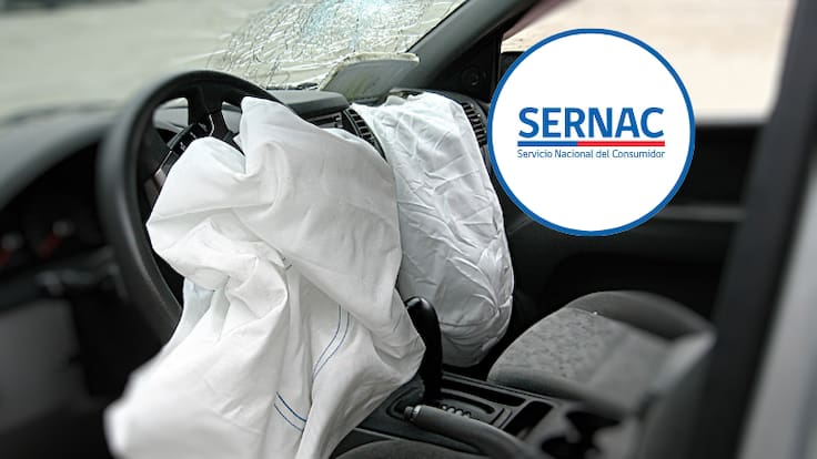 Sernac emite alerta por autos con problemas en el airbag del conductor: más de 3.000 vehículos deben revisarse en Chile