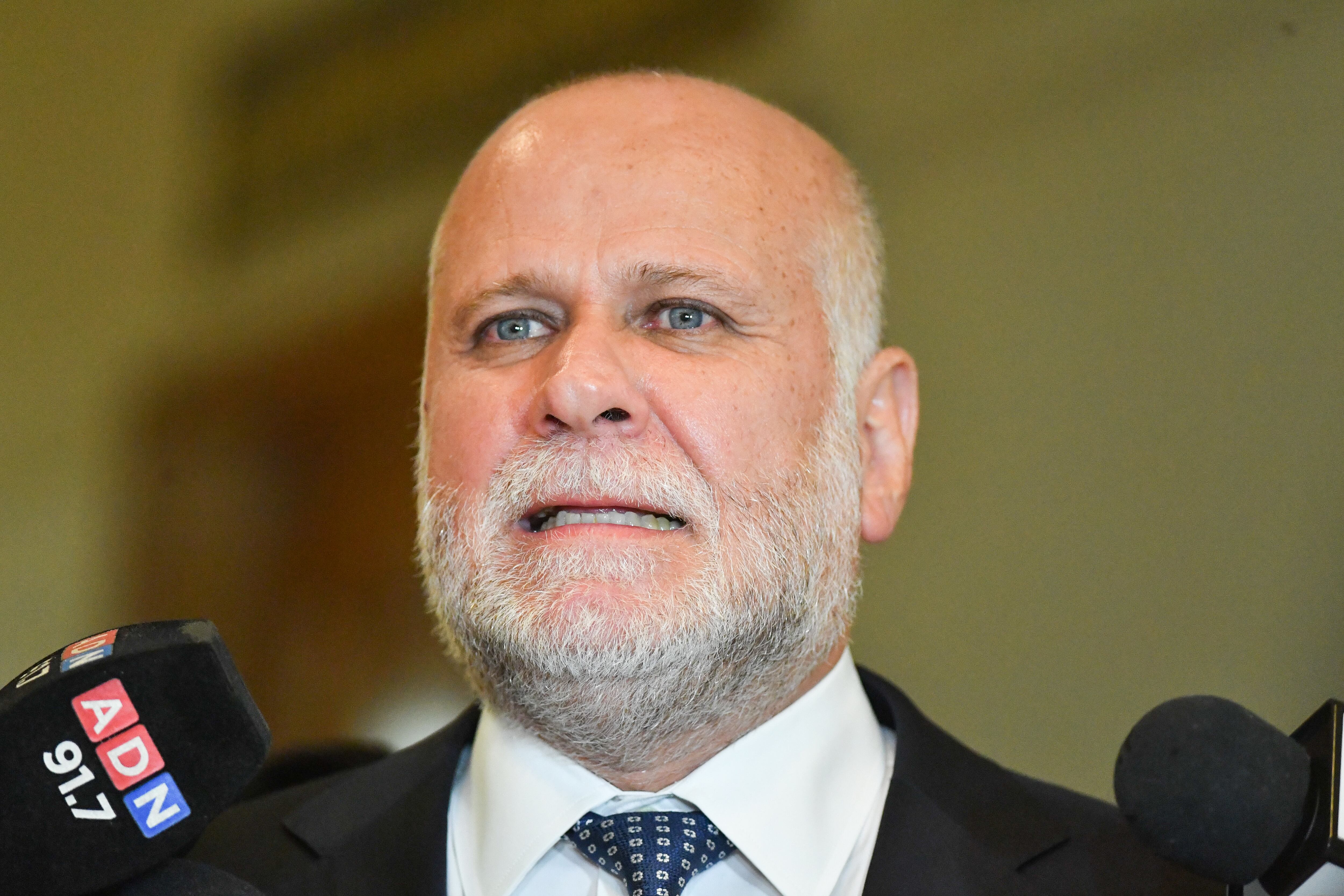 El ministro Alvaro Elizalde realiza punto de prensa.FOTO: OSCAR GUERRA/UNO NOTICIAS