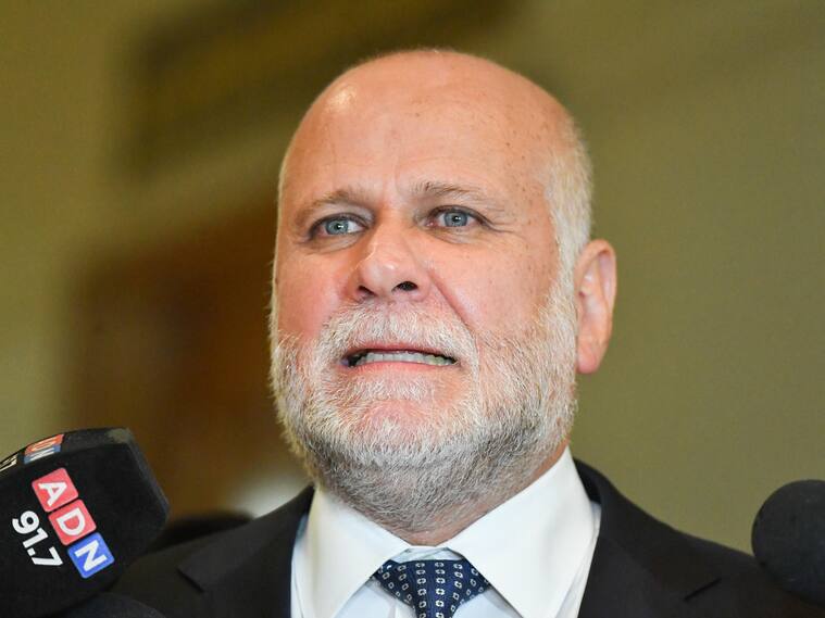 El ministro Alvaro Elizalde realiza punto de prensa.FOTO: OSCAR GUERRA/UNO NOTICIAS