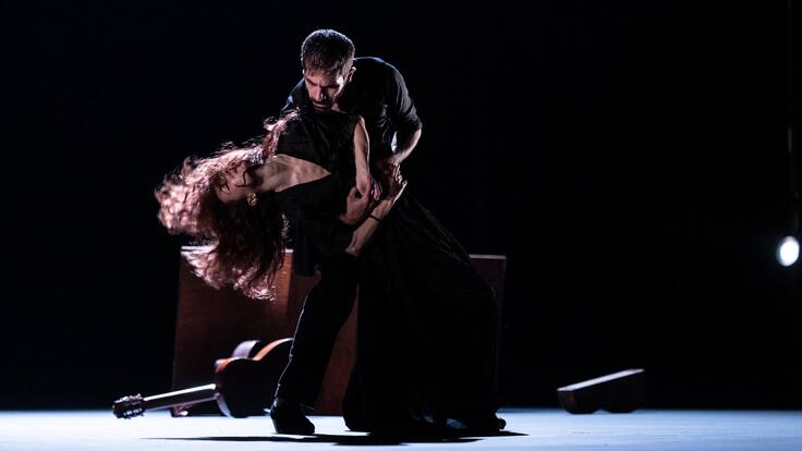 “La Materia”: el encuentro de Olga Pericet y Daniel Abreu que reimagina el flamenco llega a Chile tras triunfar en Europa