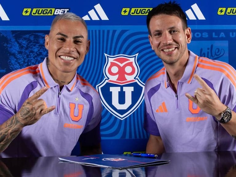 Eduardo Vargas ya viste la camiseta de la U