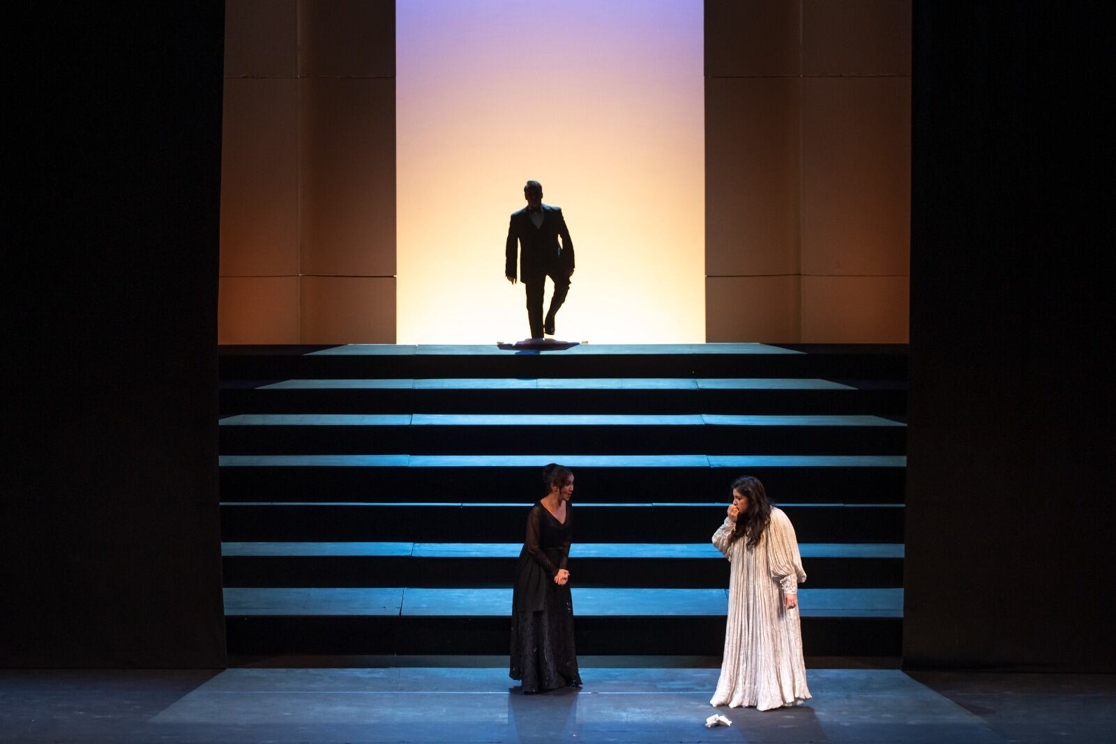 Último acto de «La Traviata»